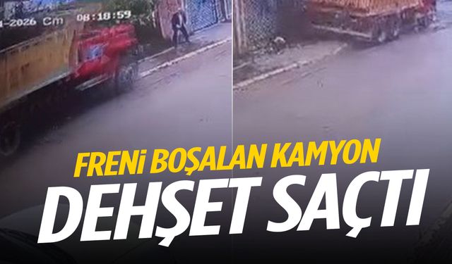 Kamyon dehşeti… Yaşlı adam feci şekilde can verdi!
