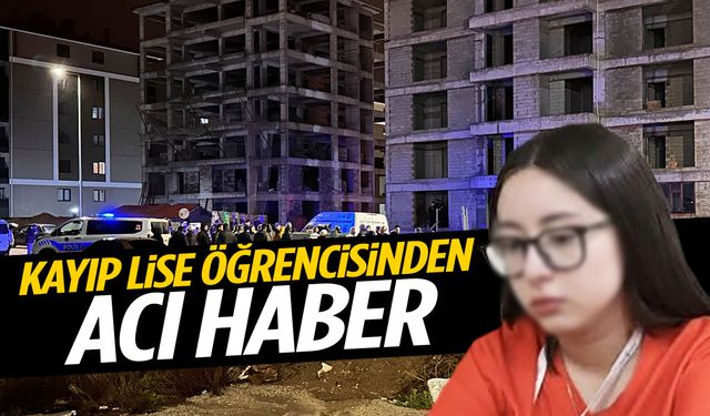 Kayıp lise öğrencisinden acı haber: Boş binanın önünde…