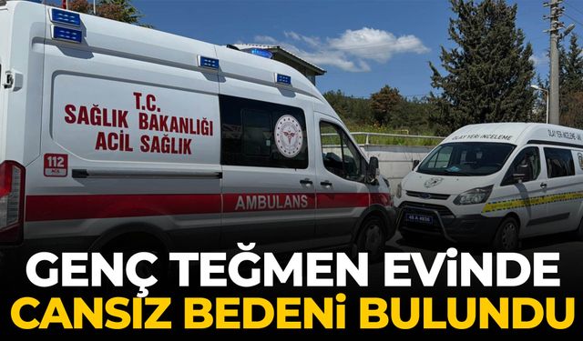 Genç teğmen evinde ölü bulundu!