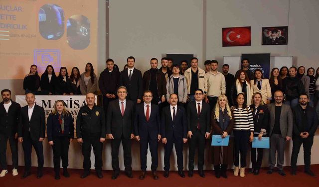 Salihli’de üniversite öğrencilerine siber suçlar ve dolandırıcılık eğitimi