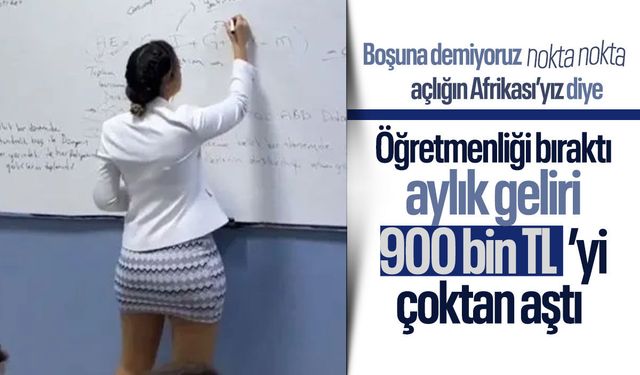 Öğretmenliği bıraktı, sosyal medyadan servet kazanıyor