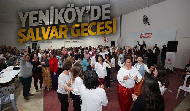 Yeniköy'de şalvar gecesi