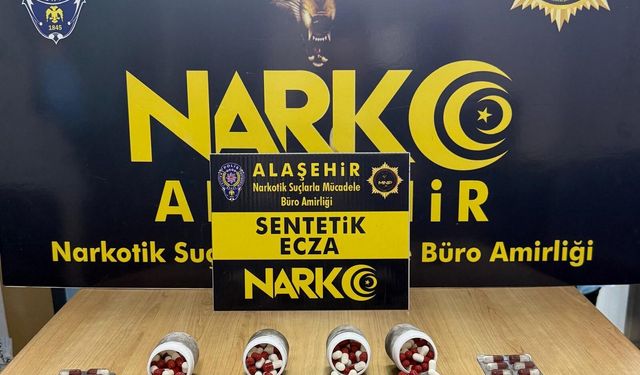Manisa'da 16 yaşındaki çocuk hap ile yakalanınca tutuklandı