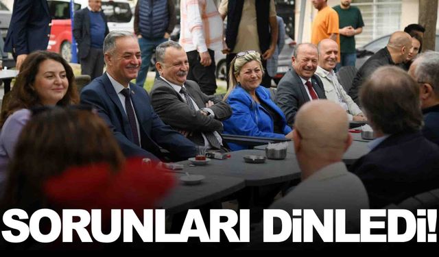 Başkan Balaban, Karaköy ve Malta’da vatandaşın taleplerini dinledi