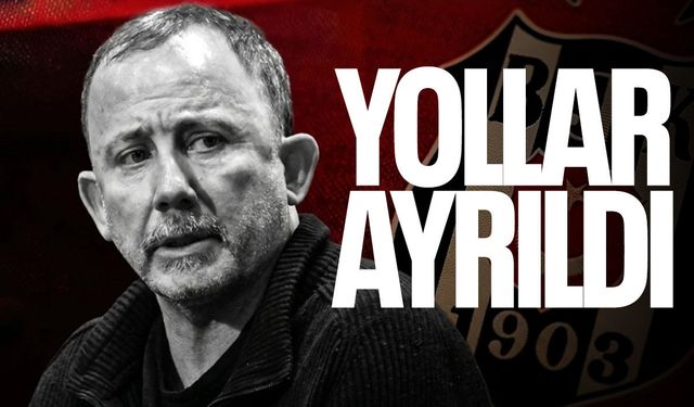 Beşiktaş'ta Sergen Yalçın ile yollar ayrıldı!