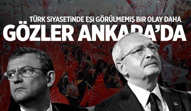 CHP'de yeni dönemin ilk çatışması! Ankara'da aynı saatte...