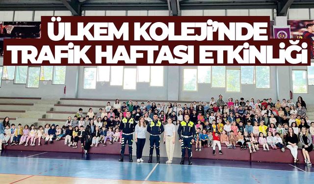 Ülkem Koleji’nde Trafik Haftası etkinliği