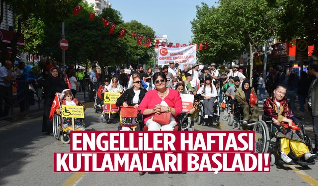 Engelliler Haftası kutlamaları başladı!