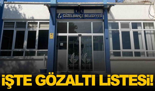 Güzelbahçe Belediyesi operasyonunun detayları ortaya çıktı