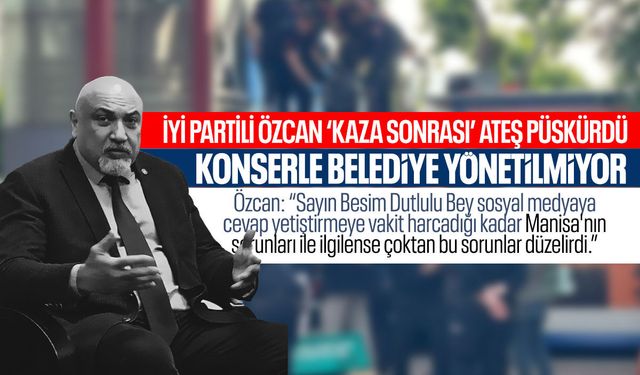 İYİ Partili Özcan: Konserle belediye yönetilmiyor!