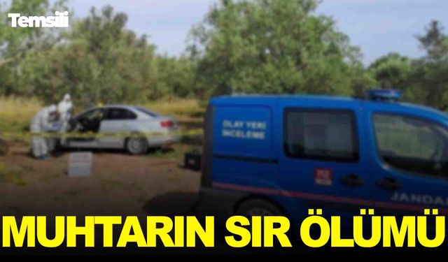 Manisa’da mahalle muhtarı zeytinlikte ölü bulundu