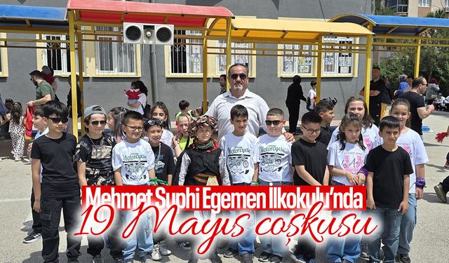 Mehmet Suphi Egemen İlkokulu’nda 19 Mayıs coşkusu