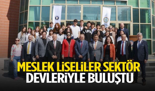 Meslek liseliler sektör devleriyle buluştu