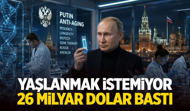 Putin yaşlanmak istemiyor! 26 milyar dolarlık program
