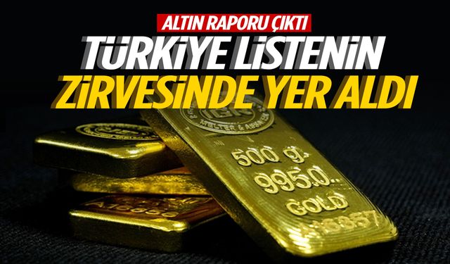 Rapor çıktı: Türkiye listenin zirvesinde yer aldı!