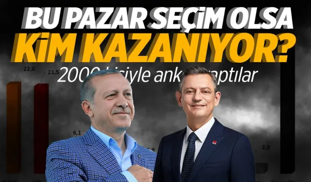 Son seçimleri bilmişti... Bu pazar seçim olsa kim kazanır?