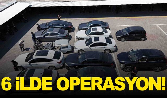 Ağır hasarlı araçların bilgilerini kopyalamışlar! Operasyon Manisa’ya da sıçradı!