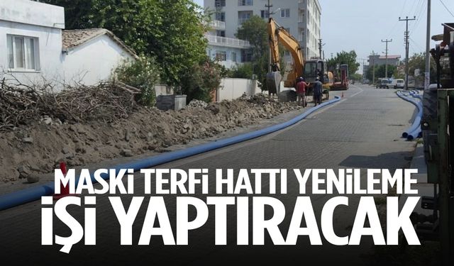 MASKİ terfi hattı yenileme işi yaptıracak