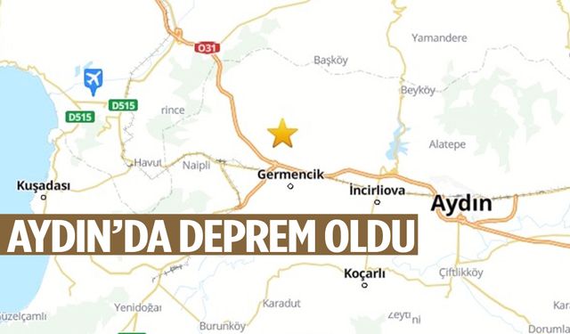 Aydın’da deprem! AFAD verileri duyurdu