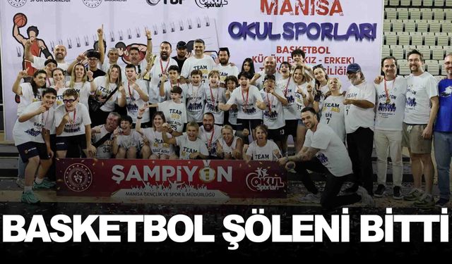 Basketbolda Türkiye şampiyonları belli oldu