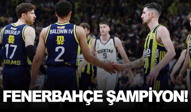 Fenerbahçe Beko’dan büyük zafer! Sarı-lacivertliler 13. kez şampiyon oldu
