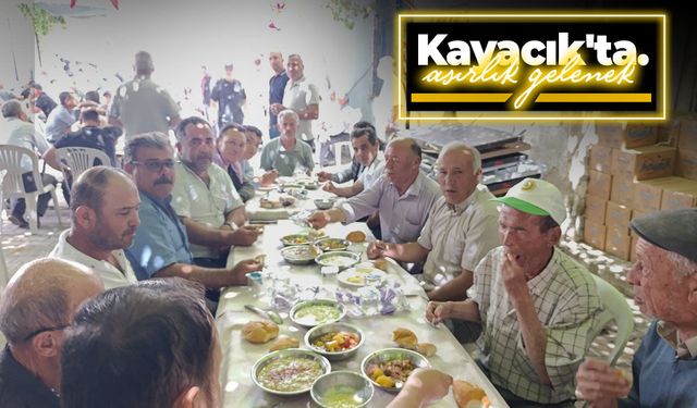 Manisa'da 4 bin kişinin katıldığı asırlık gelenek!