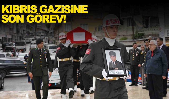 Manisa’da Kıbrıs gazisi Kamil Aydemir son yolculuğuna uğurlandı