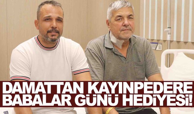 Manisalı hastaya şifa damadından geldi... Böbreğiyle hayata tutundu!