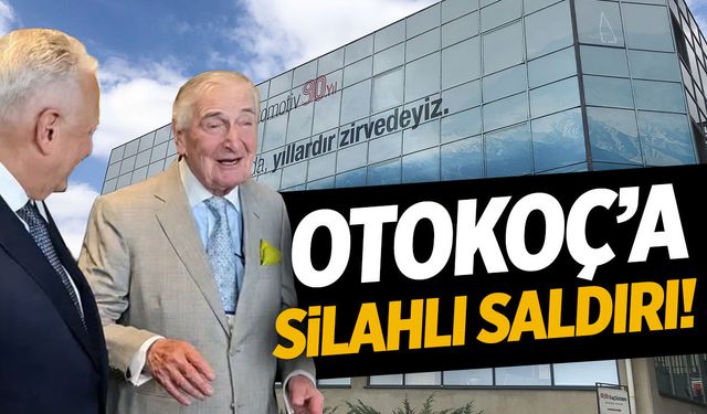 Maskelerle geldiler... Otokoç'a silahlı saldırı!