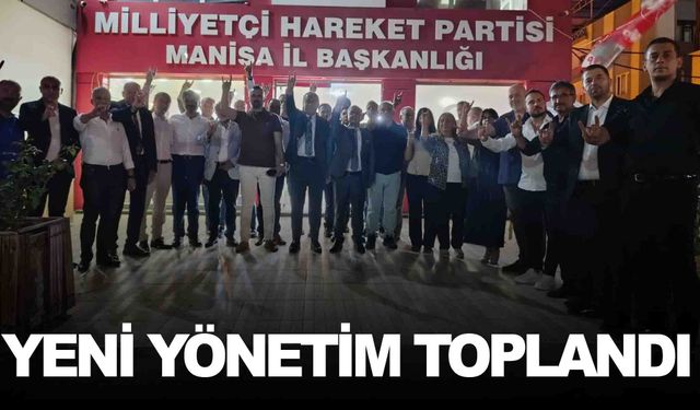 MHP’nin yeni yönetimi yol haritasını belirledi
