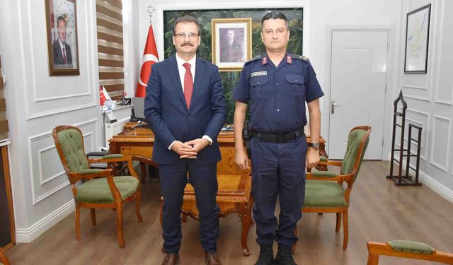 Binbaşı Karaaslan Salihli’ye veda etti