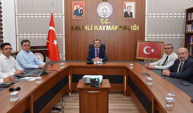 Salihli’de kamu yatırımları ve devam eden projeler değerlendirildi