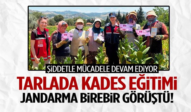 Tarlada KADES eğitimi!