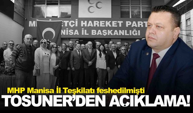 Teşkilatı feshedilmişti... Cüneyt Tosuner’den açıklama!