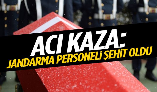 Ticari araç askeri araca çarptı… Jandarma personeli şehit oldu