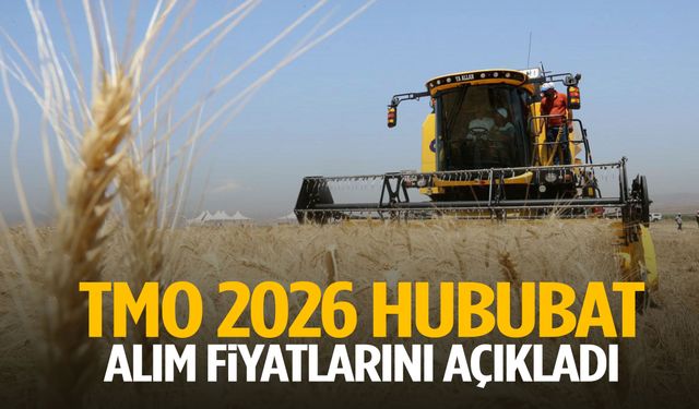 TMO 2026 hububat alım fiyatlarını açıkladı