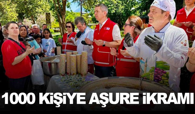 Kızılay’dan Manisa’da bin kişilik aşure ikramı