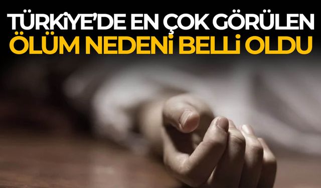 Türkiye’de en çok görülen ölüm nedeni belli oldu