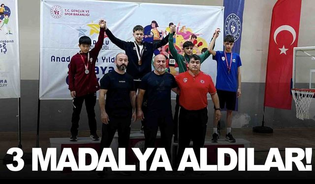 Yunusemreli güreşçiler madalyalara ambargo koydu