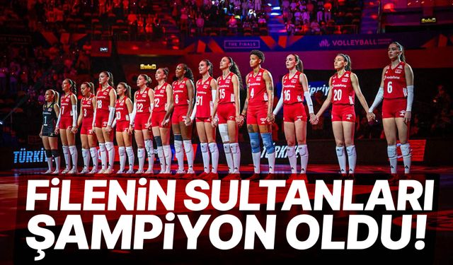 Filenin Sultanları Milletler Ligi'nde şampiyon oldu!