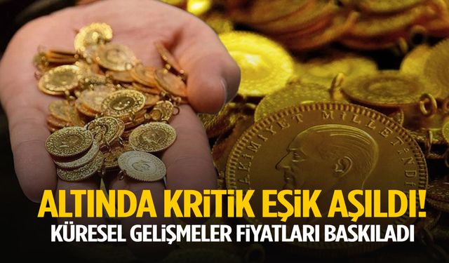 Altında kritik eşik aşıldı! Küresel gelişmeler fiyatları baskıladı