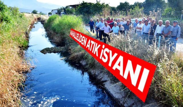 Mahalleliden atık tepkisi