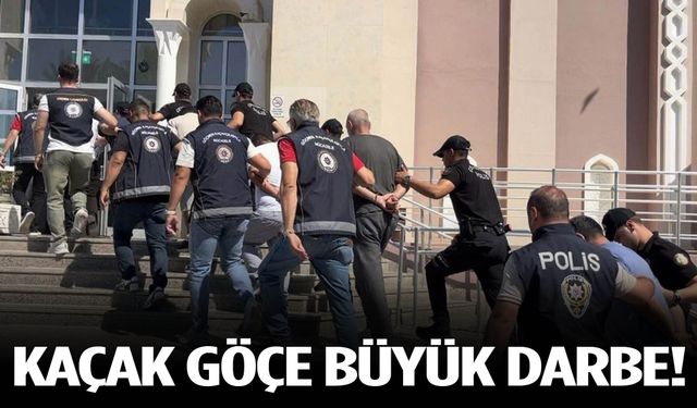Bakanlık düğmeye bastı! Kaçak göçe büyük darbe!