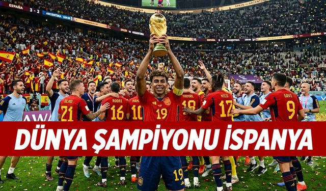İspanya dünya şampiyonu!