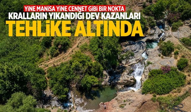 Kralların yıkandığı Manisa'nın dev kazanları tehlike altında!
