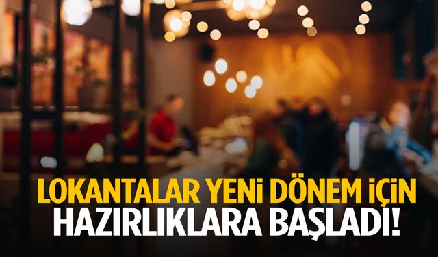 Manisa’da lokantalar yeni dönem için hazırlıklara başladı!