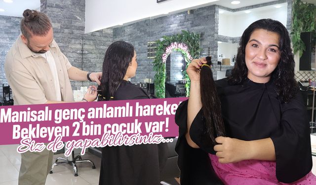 Manisalı gençten anlamlı hareket! 2 bin çocuk bekliyor... Siz de yapabilirsiniz!