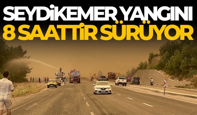 Muğla alevler içinde! 121 hane tahliye edildi