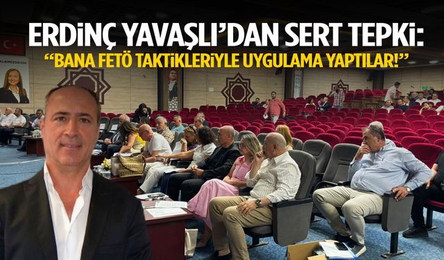 Yunusemre Meclisi’nde Erdinç Yavaşlı’dan sert tepki!