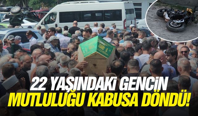 22 yaşındaki gencin mutluluğu kabusa döndü!